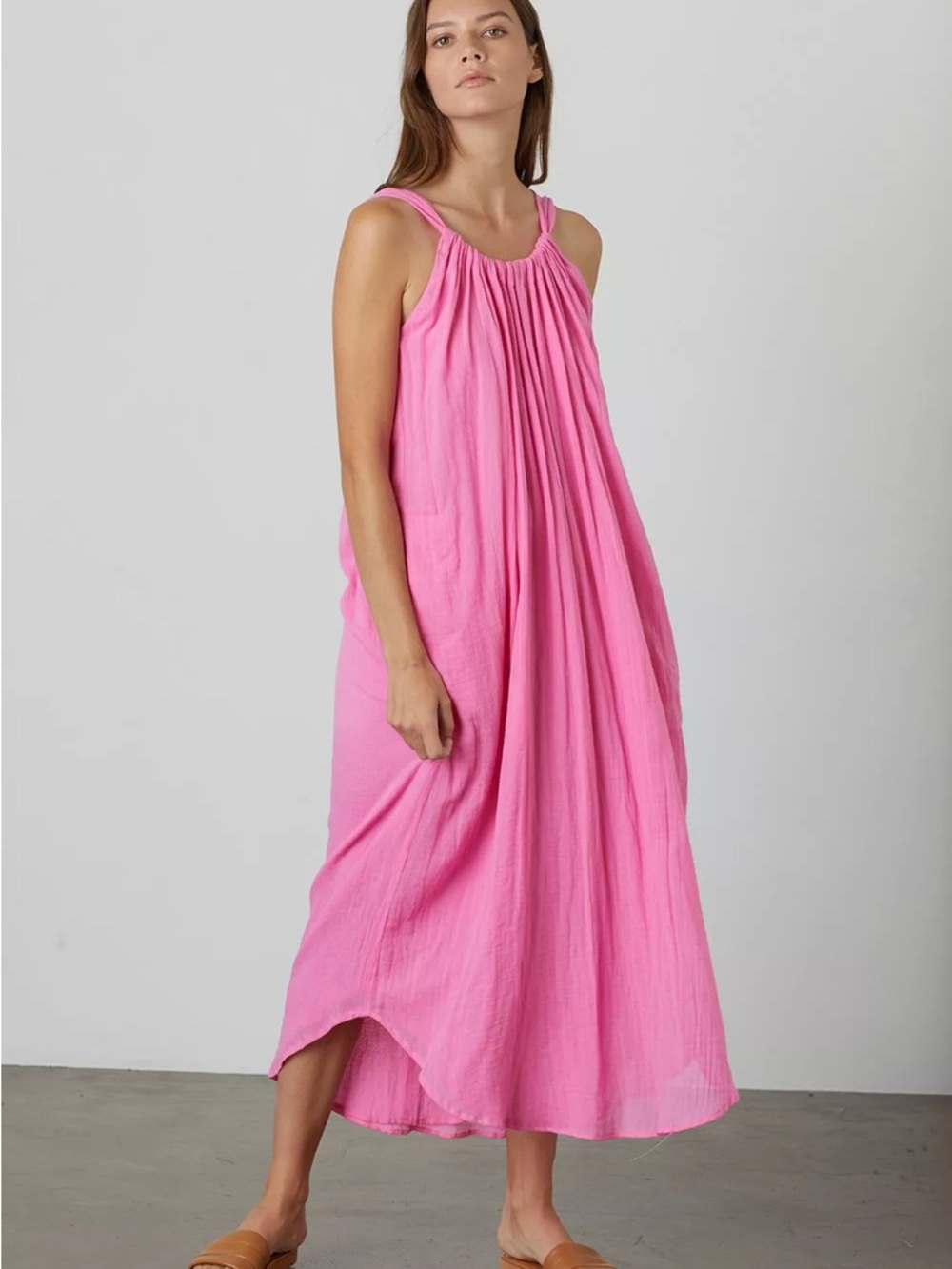 Velvet by Spencer and Graham Reese Hot Pink Dress Anthropologie